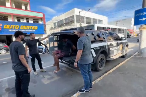 POLÍCIA CIVIL PRENDE INTEGRANTE DE FACÇÃO CRIMINOSA FORAGIDO DO RIO DE JANEIRO
