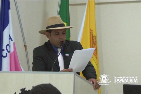 Denúncia contra Vereador Paulo Neto é apreciada pela Câmara de Vereadores de Itapemirim