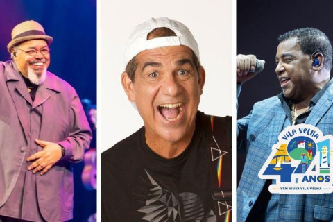 Aniversário de Vila Velha terá shows do Raça Negra, Jorge Aragão e Durval Lelys