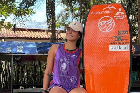 Luna Hardman leva talento capixaba ao mar europeu