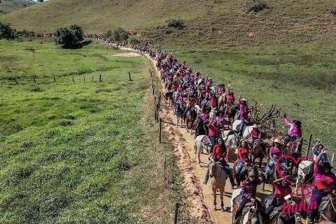 Tradicional Cavalgada do Batom promete movimentar Jerônimo Monteiro no próximo domingo
