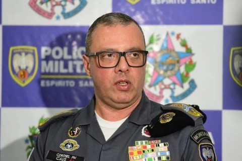 Coronel Douglas Caus deixa o Comando-Geral da PMES para disputar as eleições de 2026