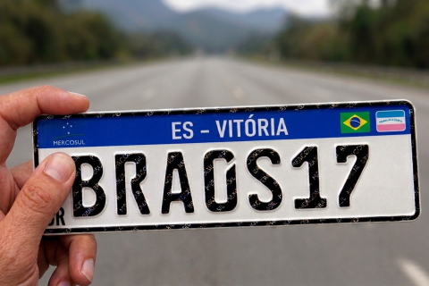 Comissão da Câmara aprova projeto que traz de volta estado e município às placas de veículos