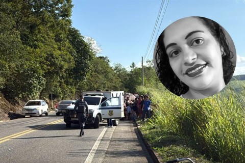 Tragédia na BR-482, Mãe morre atropelada ao buscar filha na escola em Cachoeiro