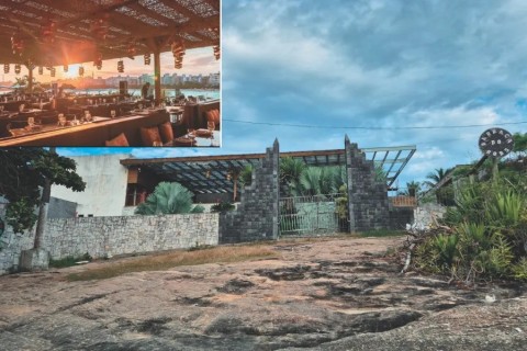 Antiga casa de show em Guarapari viraliza na internet pelo abandono